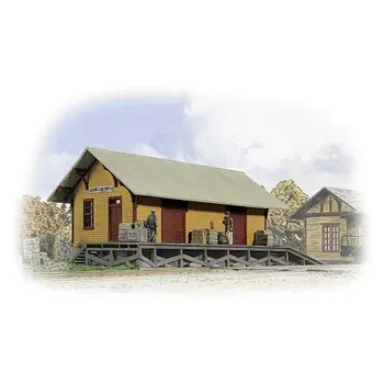 Walthers  HO Golden Valley Freight House Kit # 933-3533