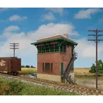 Walthers HO PRR Brick Interlocking Tower # 933-3554