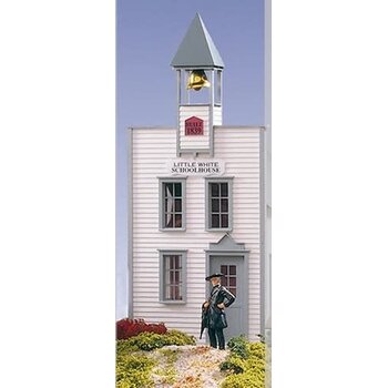 Piko G scale Little white School house Building Kit # 62215