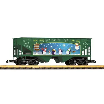 Piko G Scale North Pole Express Hopper Car # 38974