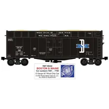 Ready Made Trains Ready Made Trains O gauge B & M WoodChip Hopper car # RMT-86442