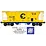 Ready Made Trains Ready Made Trains O gauge Chessie C&O 2 Bay Covered hopper car RMT-86304-1