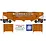 Ready Made Trains Ready Made Trains O gauge Waddell 3 Bay Hopper car RMT-66286