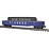MTH Trains MTH O Cianbor Gondola (blue) with Bridge # 20-95332