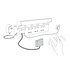WDS Snd Sys Just Plug™ Motion Trigger JS6956
