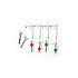 WDS Lgt Sys Just Plug  HO Pre-Wired Traffic Lights Mast Arm # 5653