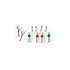 WDS Lgt Sys Just Plug  HO Pre-Wired Traffic Lights Pedestal  # 5651