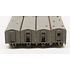 Kato Trains Kato N scale UP Smoothside 4 car passenger set B 106-1055