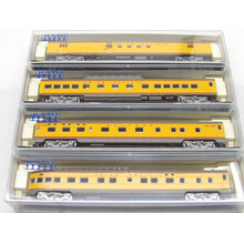 Kato Trains Kato N scale UP Smoothside 4 car passenger set B 106-1055