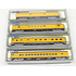 Kato Trains Kato N scale UP Smoothside 4 car passenger set A 106-1054