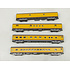 Kato Trains Kato N scale UP Smoothside 4 car passenger set A 106-1054