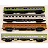 Kato Trains Kato N scale Penn Central 4 car passenger set 106-3521