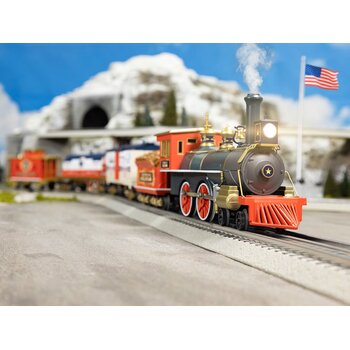 Lionel O RTR America Celebration 4-4-0 Freight Set # 2623030