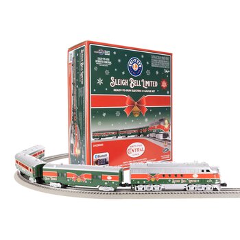 Lionel O RTR Sleigh Bell Limited FT Passenger LionChief VSR Set # 2423060