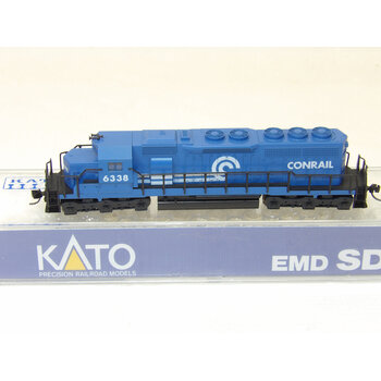 Kato Trains KATO N scale Conrail #6338 EMD SD40 Diesel  176-20R