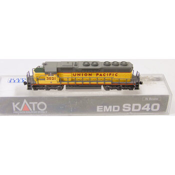Kato Trains Kato N scale UP #3021 SD40 Diesel engine 176-2007