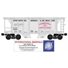 Ready Made Trains Ready Made Trains O gauge International 2-Bay hopper 86399-102