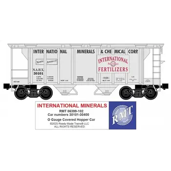 Ready Made Trains Ready Made Trains O gauge International 2-Bay hopper 86399-102