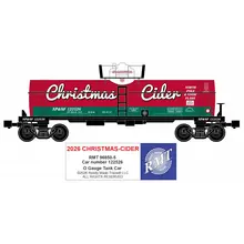 Ready Made Trains Ready Made Trains O Christmas Cider Single dome Tank Car 96850-5