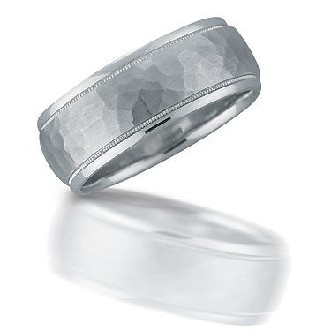 The Force Flex Gray Men's Wedding Band – Modern Gents