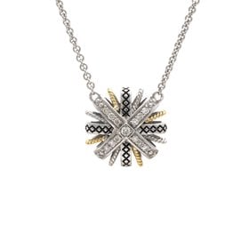 ACN155 diamond pendant necklace