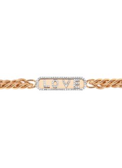 Chunky Chain Love Bracelet