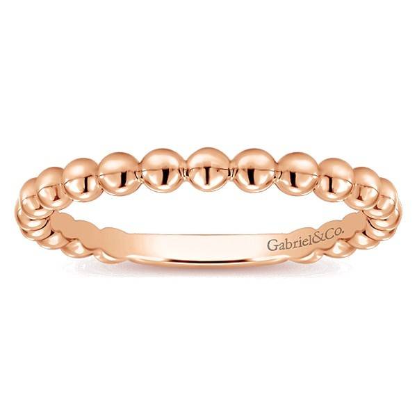 gold ball ring