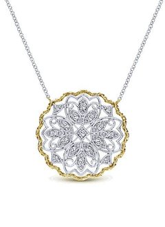 NK4147 Gold and Diamond Necklace