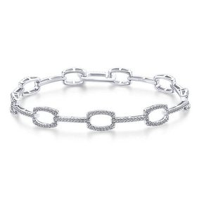 TB4036W45JJ diamond tennis bracelet