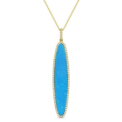 DN4972 turquoise necklace