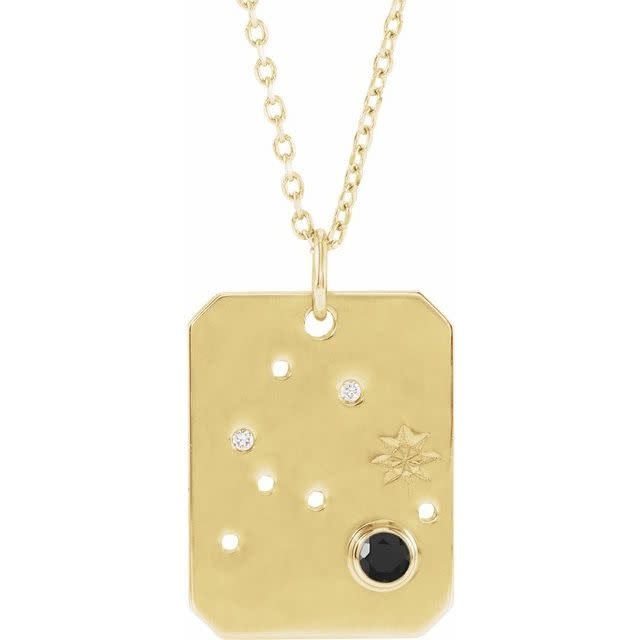 Aquarius Constellation Necklace