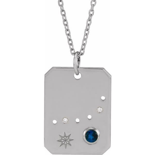 Capricorn Constellation Necklace