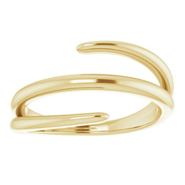 Stuller 52350 14kt Gold Free Form Ring