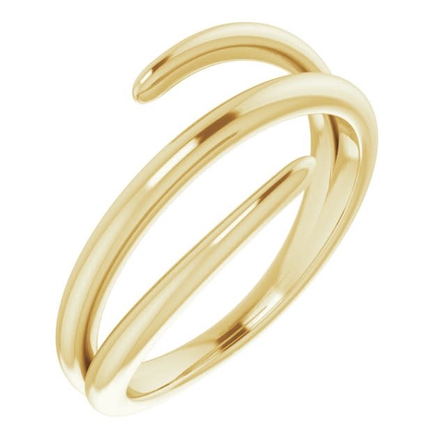 52350 14kt Gold Free Form Ring
