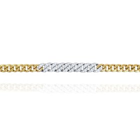 Pave Diamond Cuban Link Bracelet