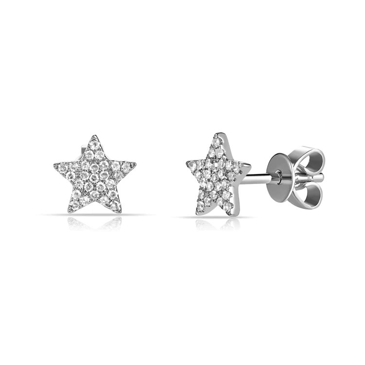 Diamond Star Earrings