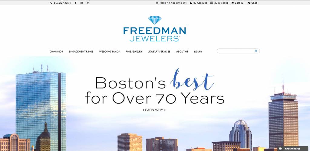 Introducing...The New Freedman Website!