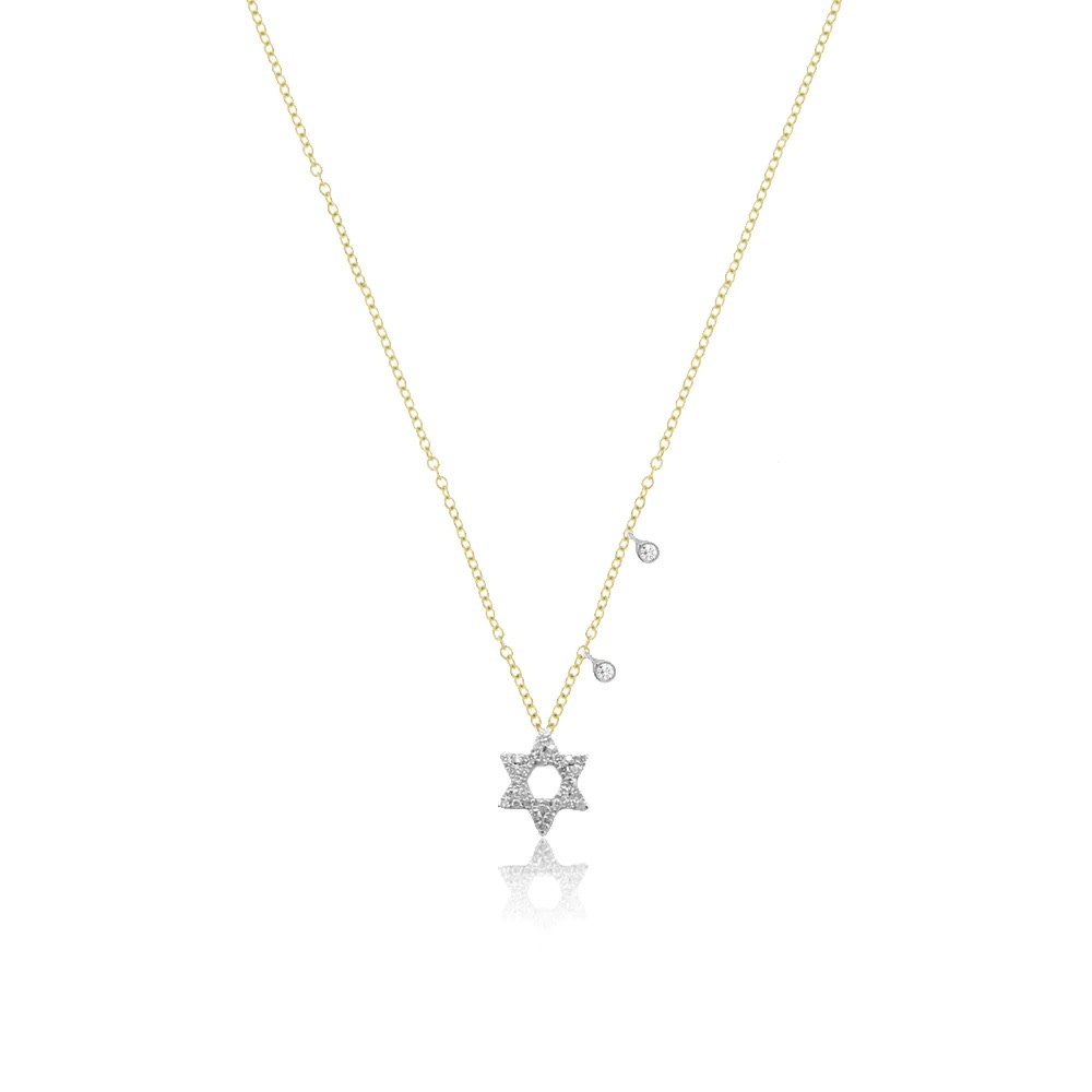 Meira T Dainty Jewish Star Necklace