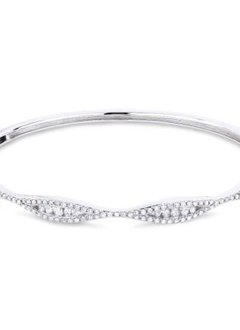 B1032W Diamond Bangle Bracelet 1.11 ct tw