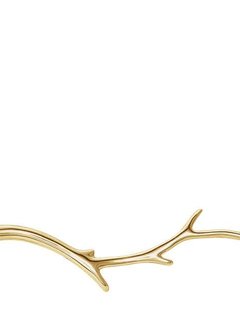 14kt yellow gold branch necklace