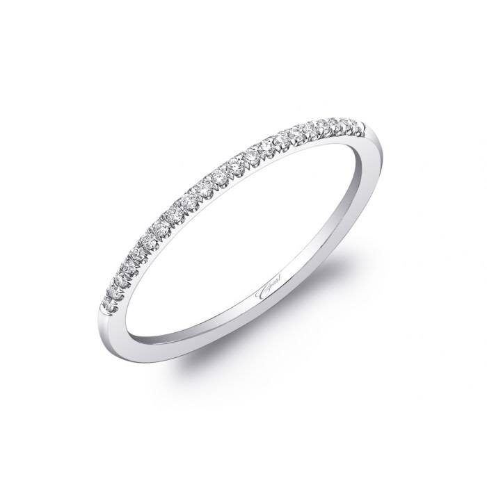 thin silver ring with diamonds