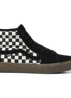 Vans Checkerboard BMX Sk8-Hi Shoe - Black/Dark Gum