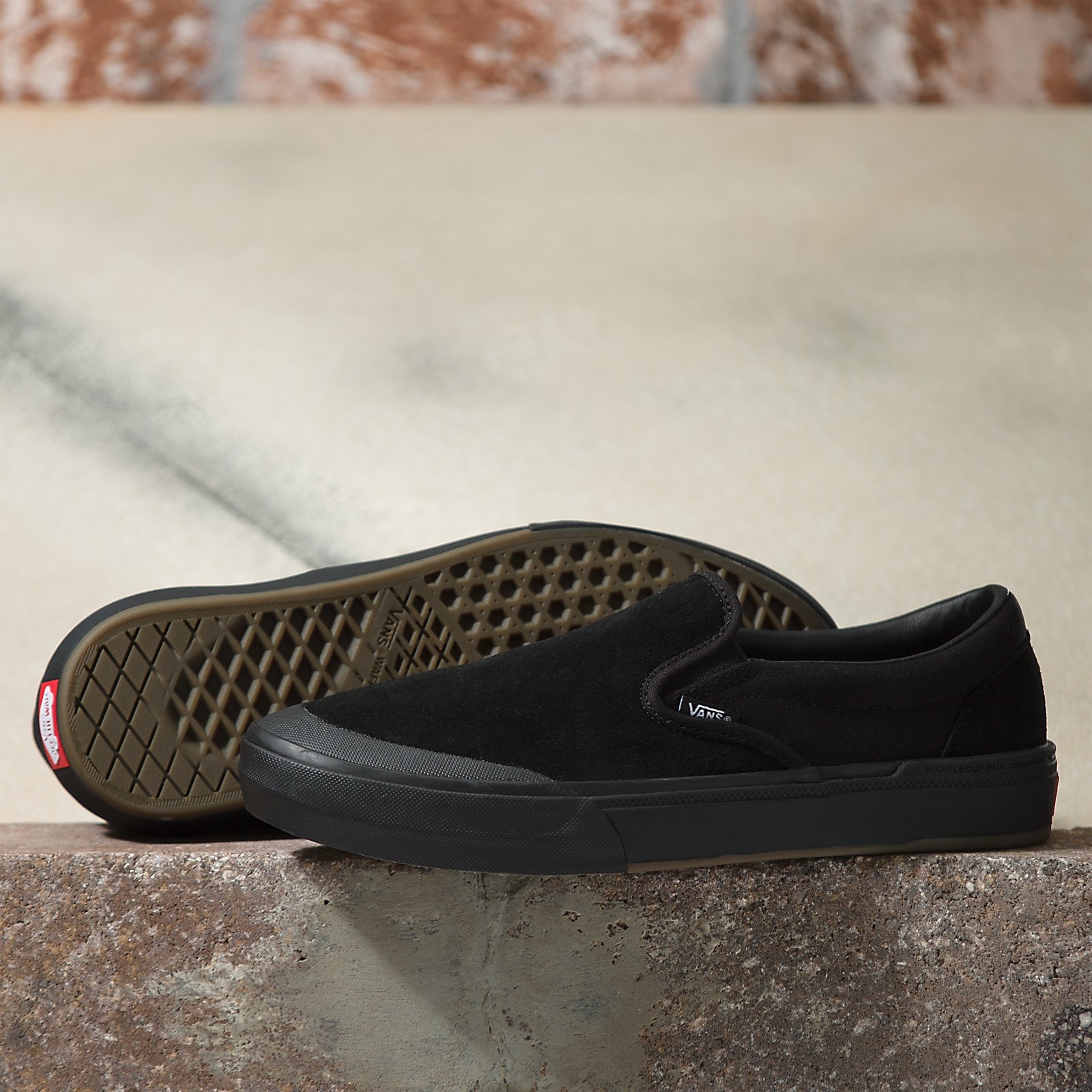 Vans Slip-On Skate Shoe - Black