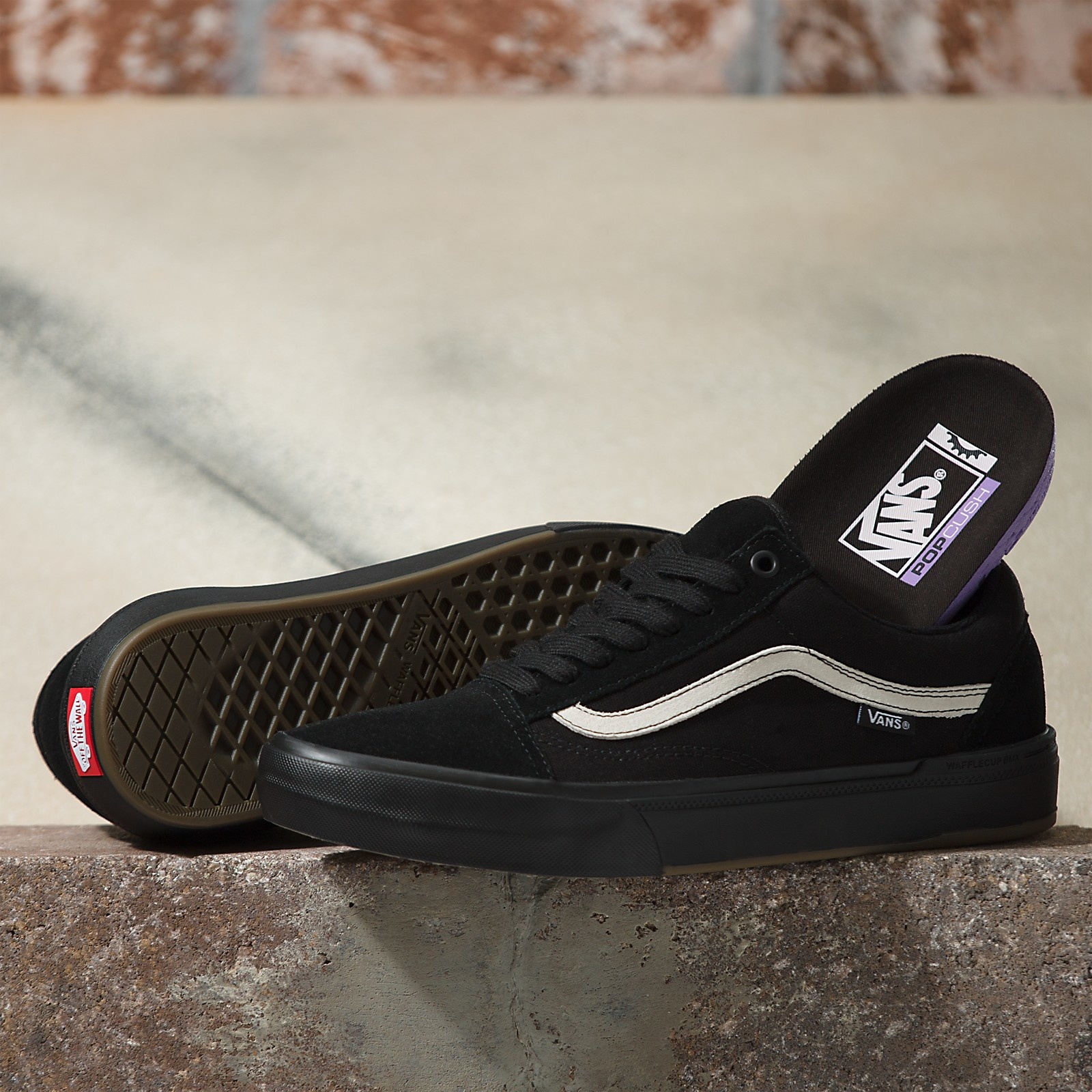 BMX Old Skool Shoe - Black/Black