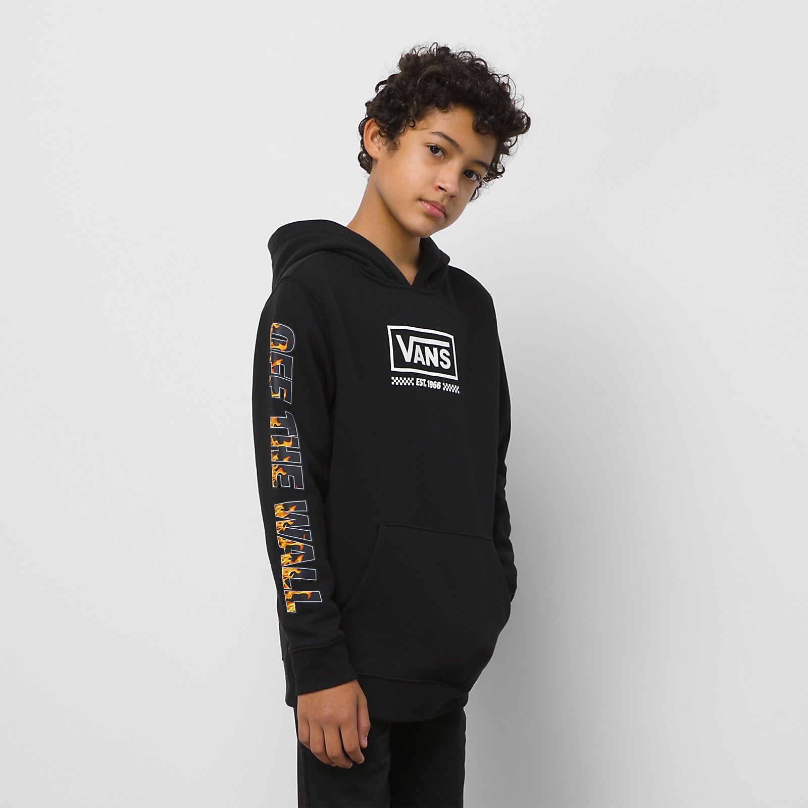 Vans grey deals hoodie mens