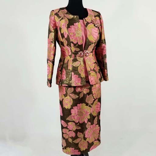 3PC Novelty Skirt Suit