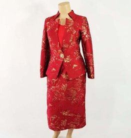 3PC Novelty Skirt Suit