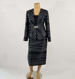 Nina Massini 3PC Novelty Skirt Suit