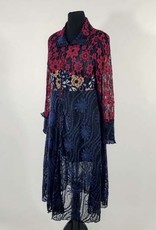 Lace Bottom Duster Dress