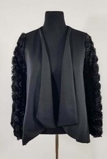 WHY Jacket w Long Sleeve Ribbon Roses Design